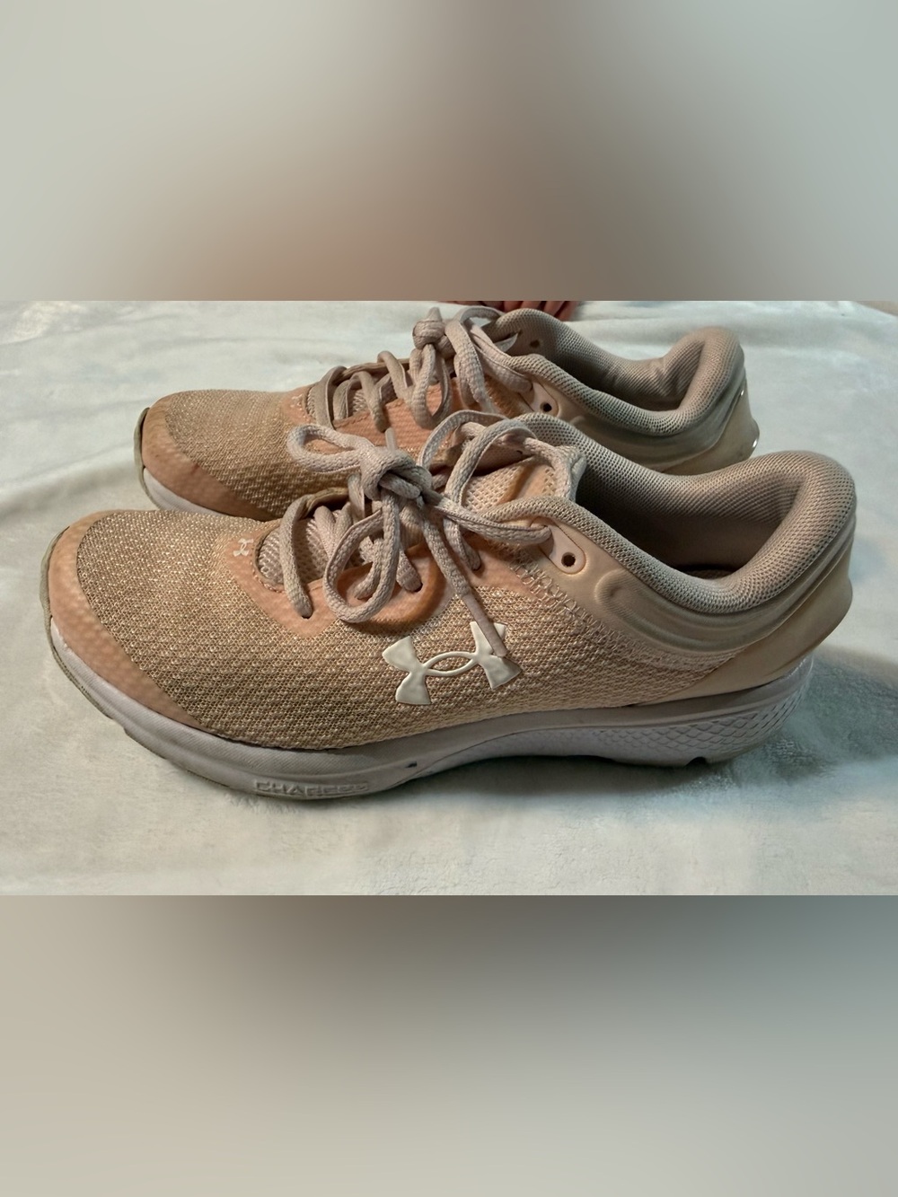 Under Armour Women’s Blush Pink Lightweight Running Shoes